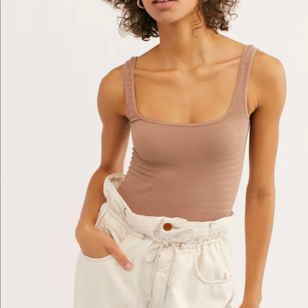 Free people square one cami (XS/S)